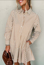 Stripes Shirt Dress