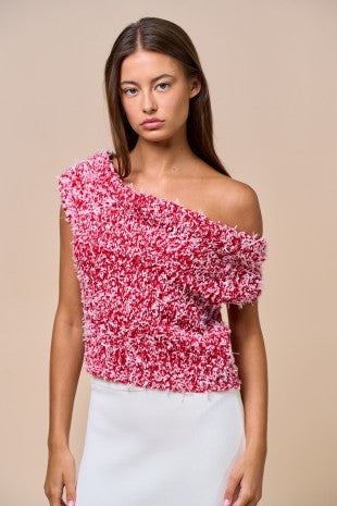 Scarlet Bloom Top