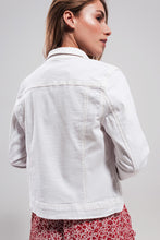 White Out Denim Jacket