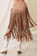 Saddle Sway Fringe Skirt