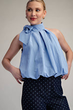 High Neck Tie Top (More Colors)