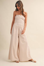 Lines Strapless Jumpsuit