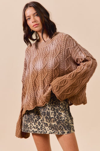 Acid Washed Sweater