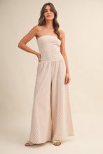 Lines Strapless Jumpsuit