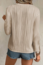 Textured Waves Top