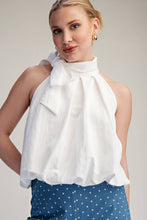 High Neck Tie Top (More Colors)