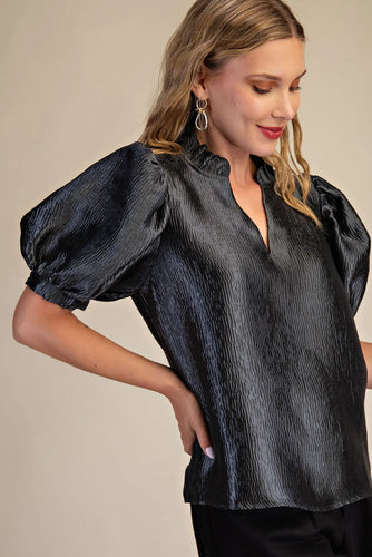 Shimmer Textured Blouse