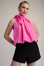 High Neck Tie Top (More Colors)