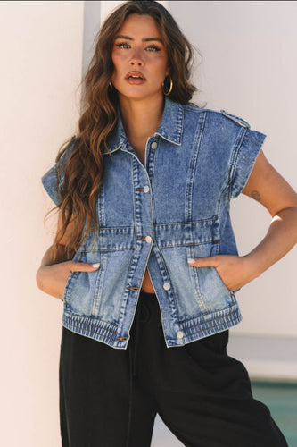 Ashley Denim Vest