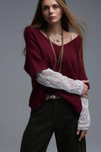 Lace & Grace Sweater