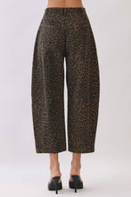 Leopard Barrel Pants