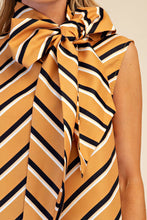 Golden Girl Tie-Neck Top