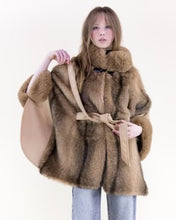 Aspen Luxe Faux Fur Cape (More Colors)