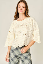 Eyelet Dream Sweatshirt