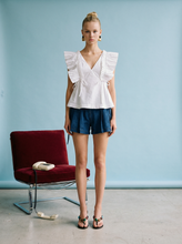 Whisper Ruffle Top