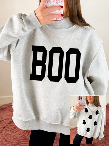 Boo Crew Sweatshirt