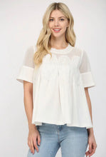 Swan Texture Top