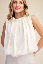 Gathered Glow Bubble Top