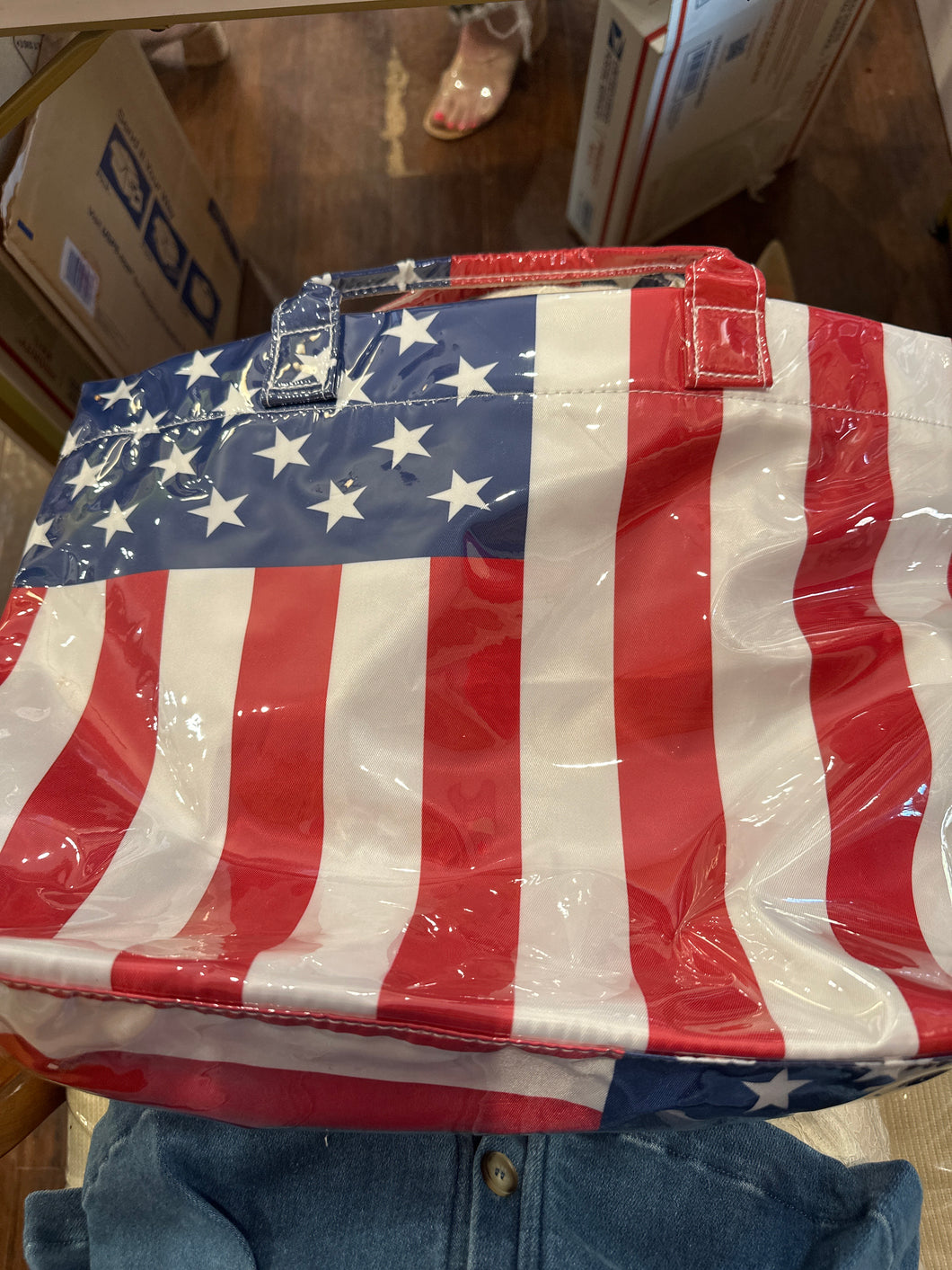 American Flag Tote