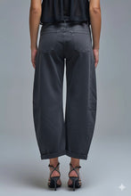 Midnight Barrel-Leg Denim