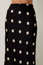 Midnight Dot Midi Skirt