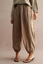 Satin Side Note Pants