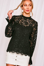 Corded Lace Blouse