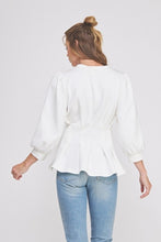 Elegance Peplum Top
