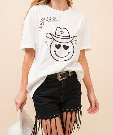 Rodeo Smiley Tee