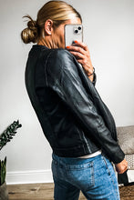 City Stroll Faux Leather Jacket