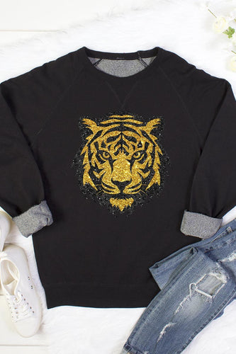 Black & Gold Tiger Sweatshirt