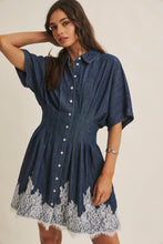 Lace & Denim Daydream Dress