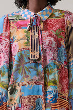 Melani Tropical Blouse
