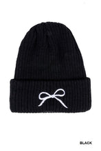 Bow Knit Beanie