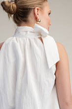 High Neck Tie Top (More Colors)