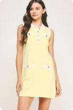 Collared Polo Mini Dress