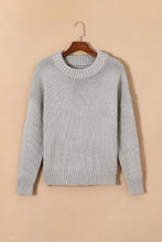 Chunky Gray Sweater