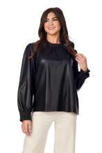 Putnam Faux Leather Top (More Colors)