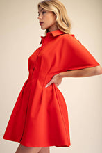 Red Hot Shirt Dress