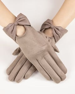 The Bow Leatherette Glove (More Colors)
