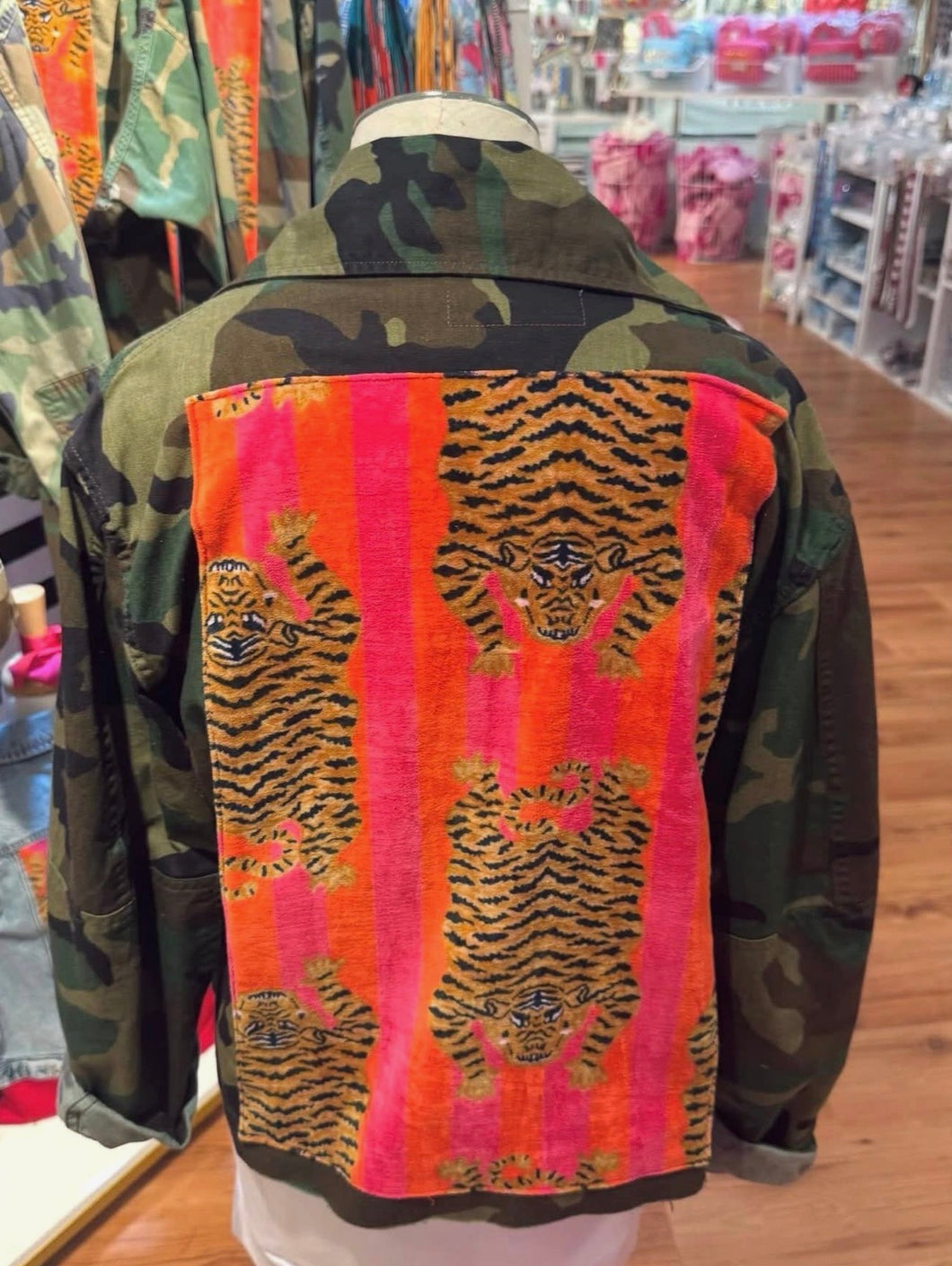 Vintage Camo Tiger Jacket