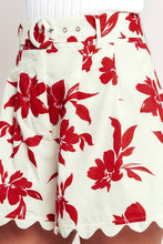 Scarlet Scallop Shorts
