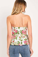 Garden Party Peplum Top