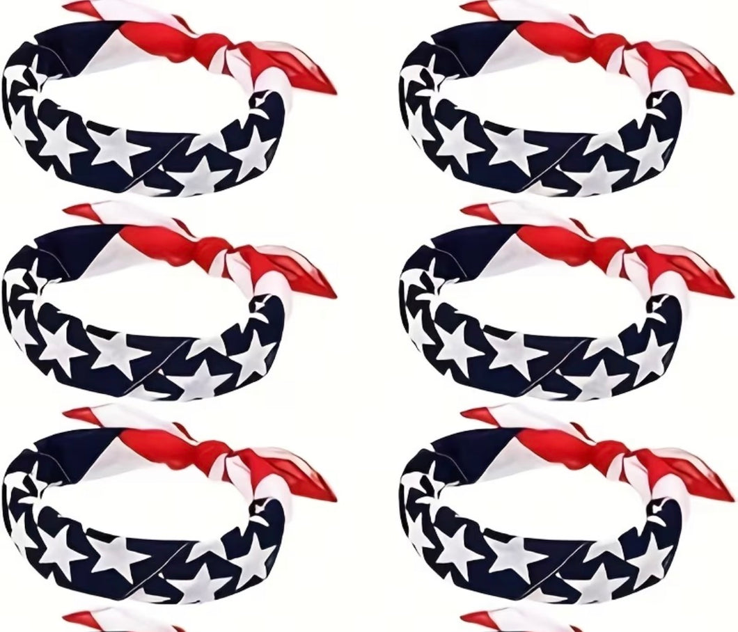 American Flag Bandana