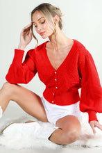 Scarlet Sweetheart Cardigan