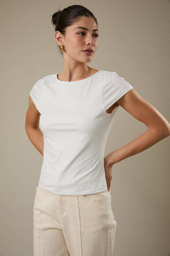 Open Back Essential Tee