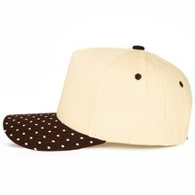 Polka Dot Brim Hat