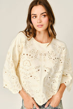 Eyelet Dream Sweatshirt