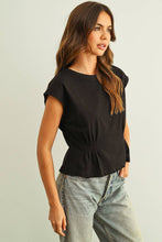 Easy Edge Peplum Top