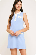 Collared Polo Mini Dress